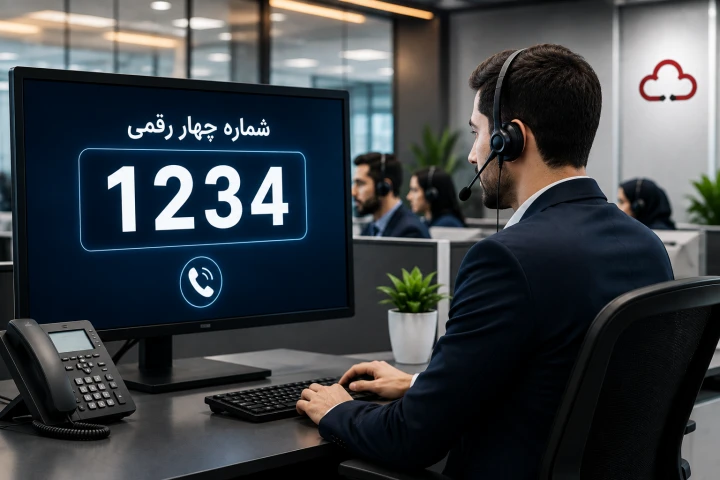 شماره چهار رقمی مخابرات برای کسب و کارها