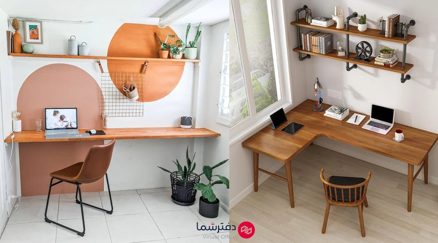 چیدمان هوم آفیس دفتر کار خانگی