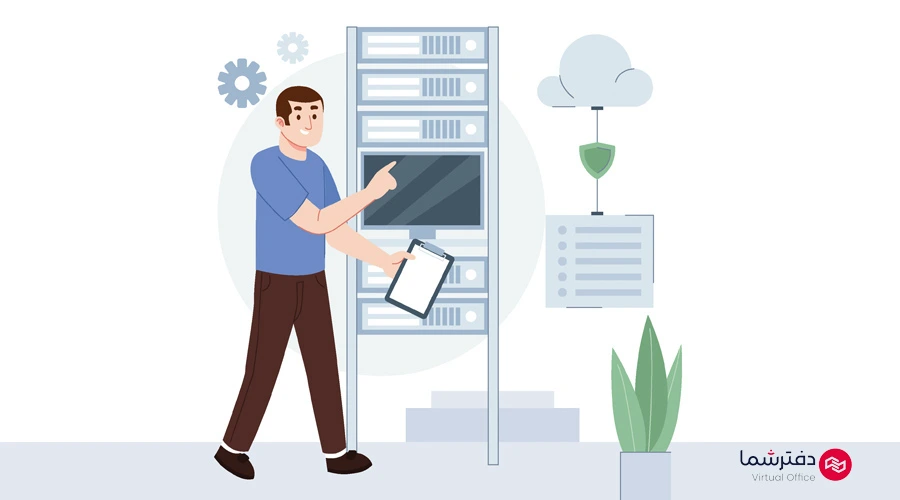 راه اندازی تلفن سانترال مجازی بعد جابجایی دفتر کار