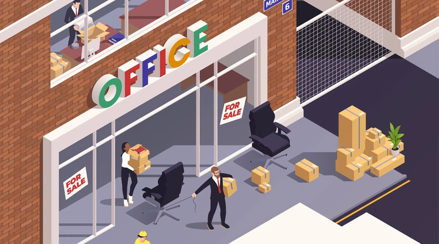 جا به جایی دفتر کار