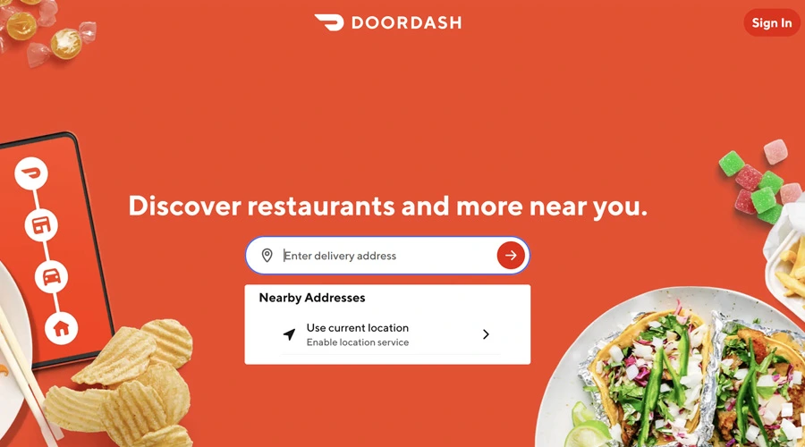 استارتاپ موفق دنیا doordash