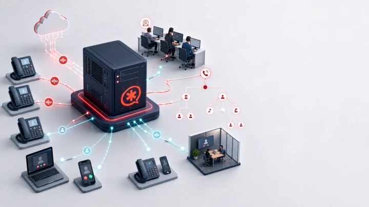 استریسک Asterisk برای مدیریت تماس و راه اندازی مرکز تلفن VoIP