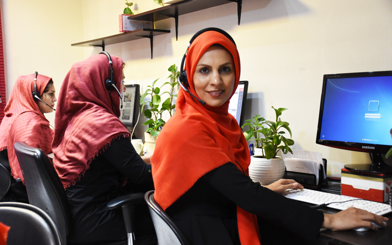 مرکز تماس فروشگاه اینترنتی